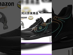 Zapatos de seguridad de microfibra con dedo del pie de acero Anti-aplastante Anti-punzante Kevlarr suela media suela de goma