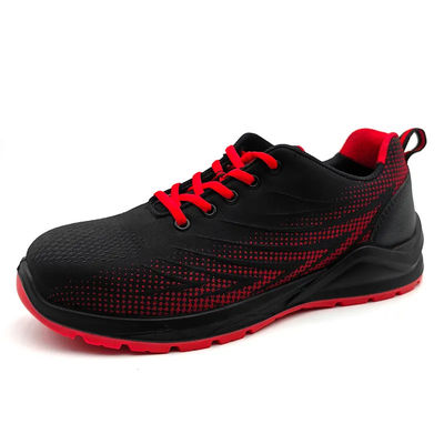 comprar Zapatos de seguridad de construcción con dedos de acero / zapatos de seguridad Flyknit transpirables online manufacture