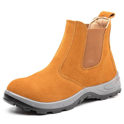 comprar Calzado de seguridad de soldadura antideslizante Calzado de seguridad de cuero duradero para hombres online manufacture