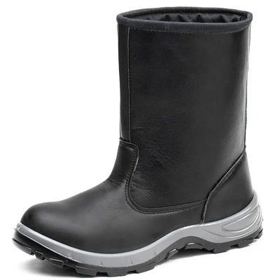 comprar Botas de trabajo negras de corte alto para hombres Saldado zapatos de seguridad con dedo de acero online manufacture