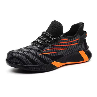 comprar Zapatos para caminar de tejido de mosca para mujeres zapatos de suela de caucho blando negro online manufacture