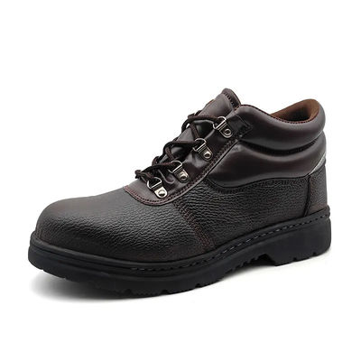 comprar Zapatos de seguridad marrones antipunción duraderos zapatos de hierro para los dedos de las patas anti rotura online manufacture