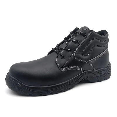 comprar Calzado de cuero negro de microfibra S1 Calzado de pie de cuero compuesto ligero online manufacture