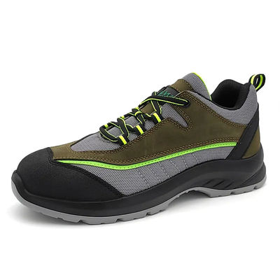 comprar Zapatos de seguridad de cuero genuino impermeables de pie compuesto zapatos de trabajo informal de corte bajo online manufacture
