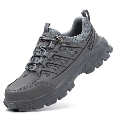 comprar Zapatos de seguridad industriales de color gris de fibra deportiva de la moda online manufacture
