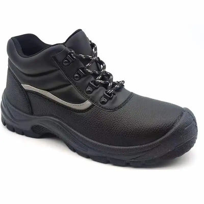 comprar Zapatos de seguridad industriales de PU Botas de trabajo de cuero negro para hombres online manufacture