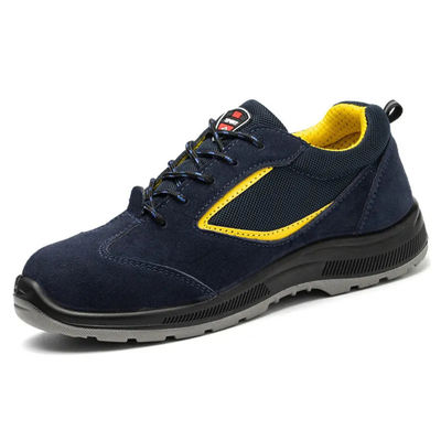 comprar Zapatos de seguridad de moda de deporte azul Impermeable zapatos de trabajo de pie de acero ortopédico online manufacture