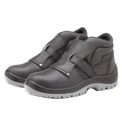 comprar Botas de seguridad de soldadura duraderas Botas de seguridad de suela media marrón para soldadores online manufacture