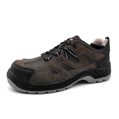 comprar Zapatos de trabajo de malla respirable de cuero suede Anti punción de hombres zapatos deportivos deslizantes online manufacture