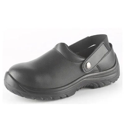 comprar Zapatos de seguridad de cuero de acción de acero impermeable a los dedos del pie Resistente al deslizamiento Zapatos negros online manufacture
