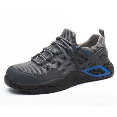 comprar Zapatos de seguridad de tejido de mosca para mujeres Zapatos de pie de acero ligeros online manufacture