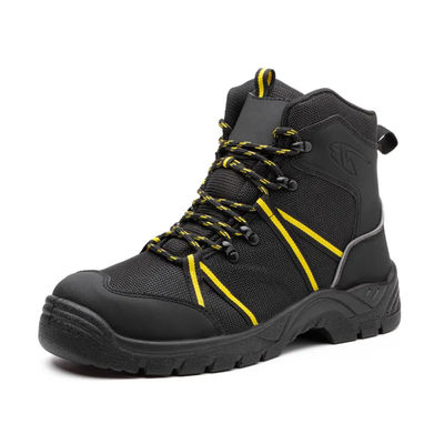 comprar Botas de trabajo de pie de acero transpirable Anti resbalón / Anti punción Botas resistentes al impacto online manufacture