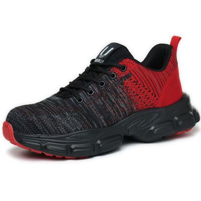 comprar Zapatos de seguridad para exteriores ligeros Antiperforación Respiradores Zapatos de pie de acero respiratorios online manufacture