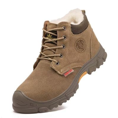 comprar Calzado de trabajo aislado en invierno con punta de acero Antiderrapante Calzado de seguridad resistente al desgaste online manufacture