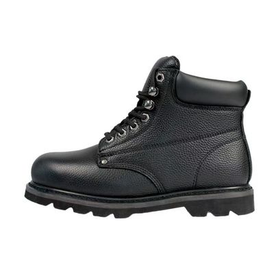 comprar Botas de piel de vaca negras resistentes al aceite Goodyear botas de trabajo con guante unisex online manufacture