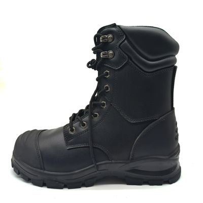 comprar Botas de estilo medio alto Martin Anti impacto / Anti punción Botas de punta de pie TPU Negro online manufacture
