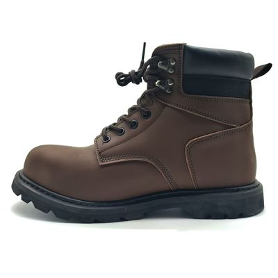 comprar Botas marrones de cuero genuino Martin Botas medianas de Goodyear Welt Botas casuales online manufacture