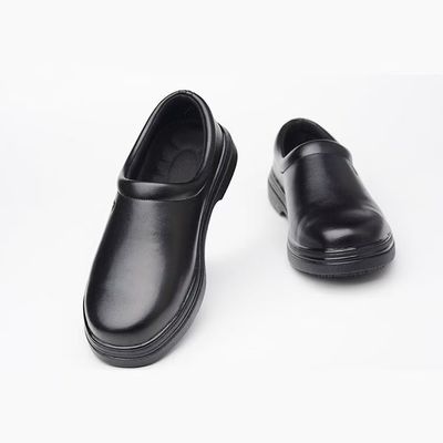 comprar Zapatos de trabajo de Chef, de pie de acero, anti-quebramiento, anti-punción, zapatos de cuero. online manufacture