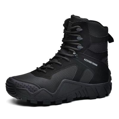 comprar Botas tácticas transpirables de mediano tope Fuerzas especiales Botas de senderismo de gran tamaño online manufacture