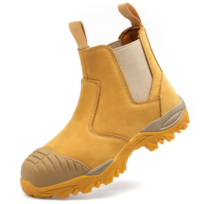 comprar Botas de seguridad de cuero Nubuck impermeables para hombres online manufacture