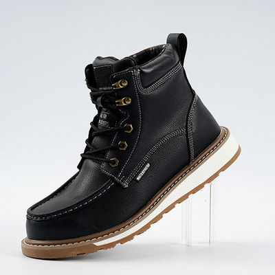 comprar Zapatos de trabajo antiproof con suela de moldeo por inyección de PU y suela media de kevlar online manufacture