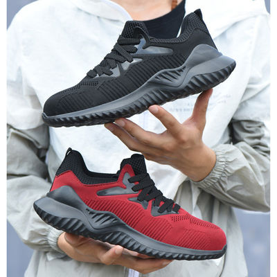 comprar zapatos de trabajo ligeros de moda prácticos más cómodos zapatos de seguridad hombres botas de trabajo online manufacture