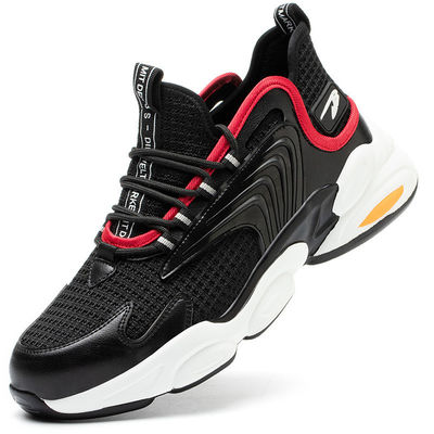 comprar Zapatos deportivos de trabajo Kevlar Efecto anti apuñalamiento Cómodo Botas de seguridad de acero Dedo del pie Prevenir la rotura Prevenir la colisión online manufacture