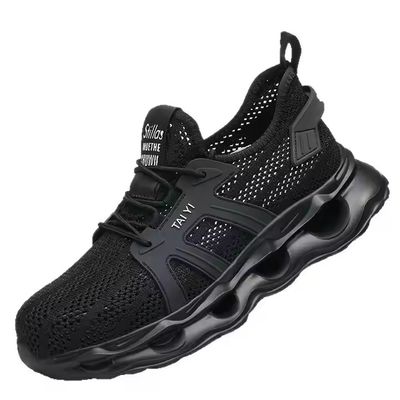 comprar Zapatos de seguridad eléctricos para hombre con puntera de plástico anti-aplastamiento, suela de EVA y anti-perforación de Kevlar, aislados a 6 kV online manufacture