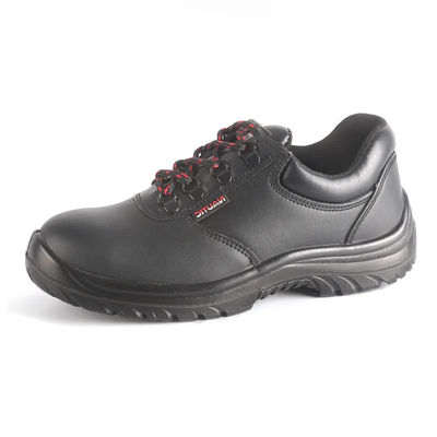 Zapatos de seguridad industriales negros Zapatos de seguridad impermeables para hombres