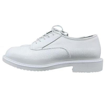 Zapatos blancos de pie de acero zapatos de seguridad de suela de PU unisex zapatos de seguridad anti-rompe anti-punción