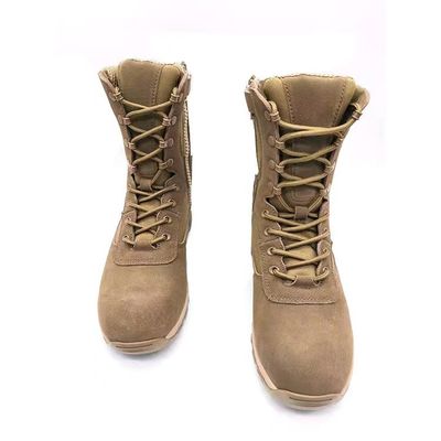 Botas de trabajo de senderismo Botas extra grandes Botas de combate de copa alta Calzado de combate transpirable