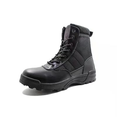 Botas de combate de alto tope en el desierto calzado táctico para senderismo y absorción de choques