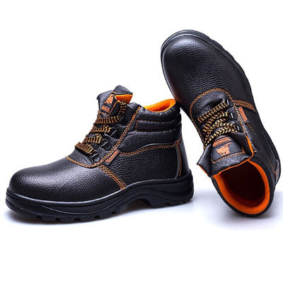 Zapatos de seguridad para hombres Botas con dedos de acero y antiderrapante de acero