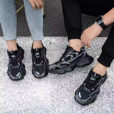 Calzado de seguridad industrial de fibra microfibra Flyknit Negro Unisex EVA Calzado de trabajo con suela